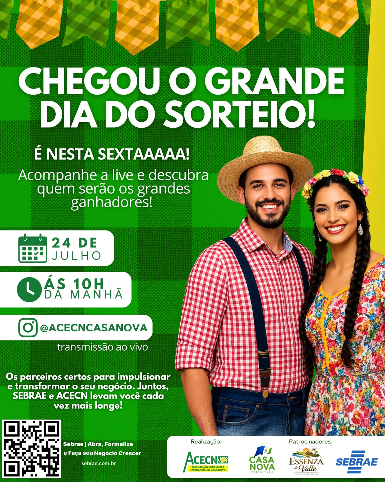 Chegou a hora de descobrir os grandes vencedores da campanha! 🎉